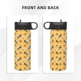 thumbnail image 3 of Pofeuu Bee Wasp Print 18oz Sports Insulated Kettle, Sports Bottle Water Bottles For Men Women For Gym Hiking Camping Running Mountain Bike Outdoor Sports, 3 of 8