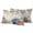 Beige, variant on Brown Ethnic Boho Outdoor Pillow Covers 18"x18" Set of 2,Waterproof Throw Pillow Covers for Patio Furniture,Modern Stripes Geometric Abstract Decorative Cushion Pillowcases for Garden Couch Sofa