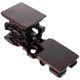 thumbnail image 3 of Square Serving Tray Ebony Wood Display Stand Crafts Wood Display Stand Wooden Craft Display Base Wood Vase Display Stands, 3 of 3