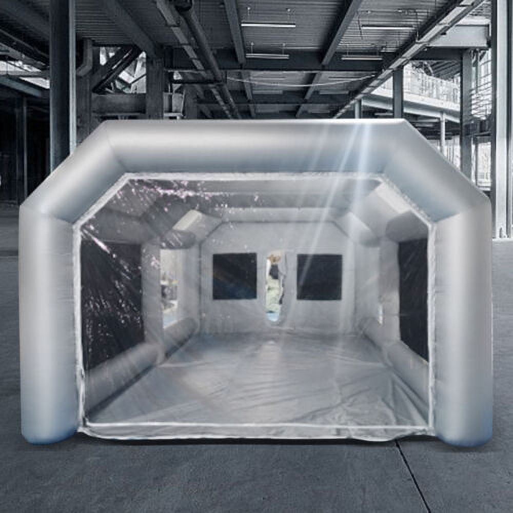Inflatable Paint Spray Booth Car Painting Work Tent Filter System 26*15*10Ft