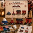 thumbnail image 4 of 3D Beaded Japan Landmarks DIY Kit, Famous Landmark Beaded Craft Set, Premium Bead Materials For Vivid 3D Architecture Decoration, 4 of 9