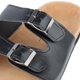 thumbnail image 5 of Zapatillas planas de verano para hombre, sandalias sin cordones de cuero PU de moda informal al aire libre, hebilla ajustable, negro, 42-1 pieza Sailing, 5 of 10