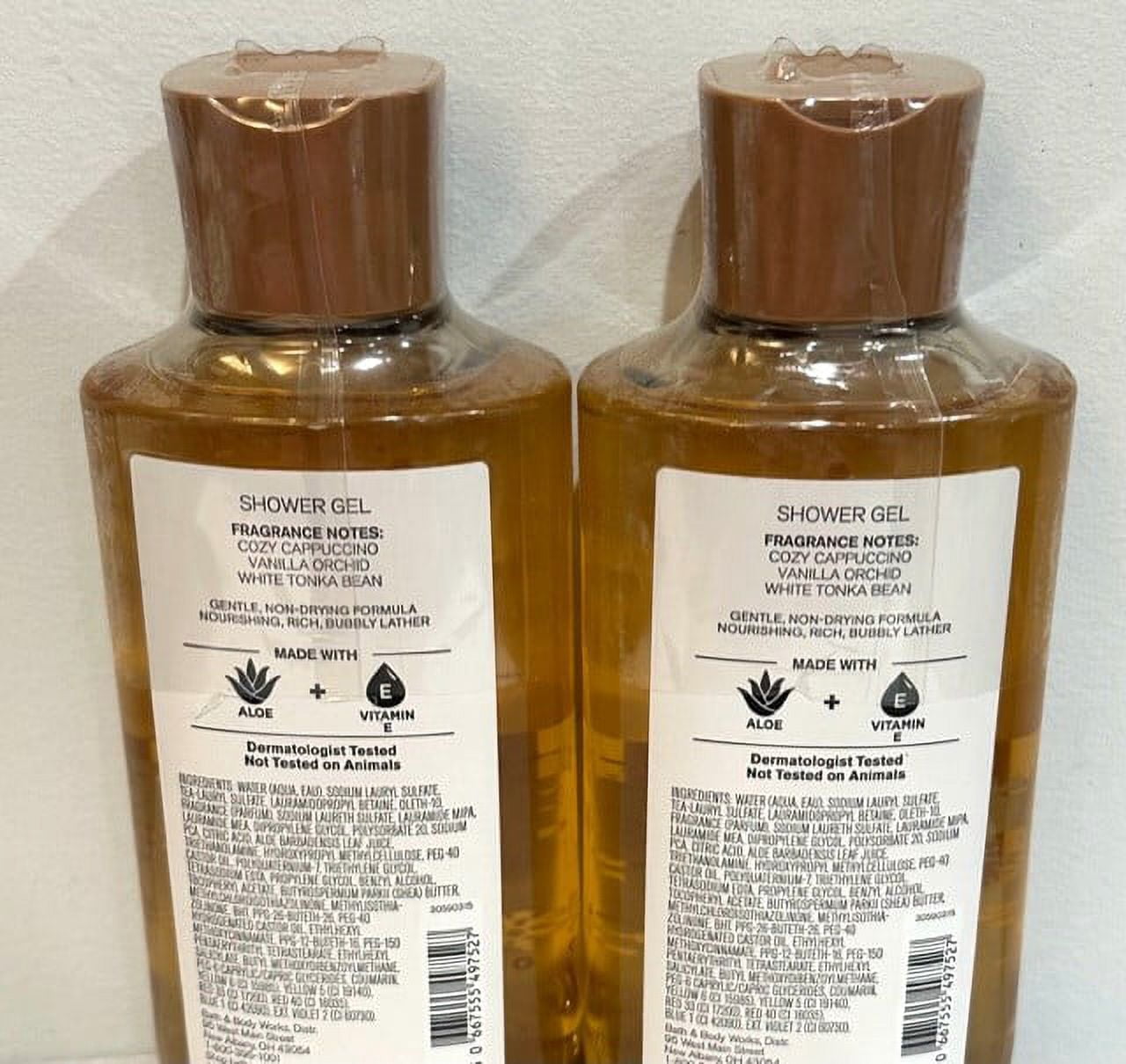 Bath & Body Works Vanilla Mocha Cream Shower Gel Pack of 2