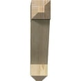 thumbnail image 2 of Ekena Millwork 4"W x 18"D x 18"H Traditional Craftsman Rough Sawn Bracket, Douglas Fir, 2 of 13