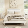 thumbnail image 2 of Gymax 2PCS 2-Drawer Nightstand Modern Bedside Table w/ Storage for Living Room Bedroom White, 2 of 10