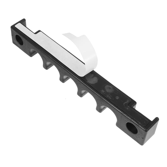 CIMAXIC Portable Pool Cue Holder Rack with 5-Hole Weighted Design for Billiard Sticks, Poles - Ideal for Home and Tables