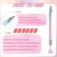 thumbnail image 4 of 2025 News Automatic Refillable Diamond Art Pens Tools with Transparent Box, Rhinestone Picker Tool with 6 Red Wax Refills, Diamond Art Accessories for DIY Crafts Nail Art (Blue and Pink), 4 of 7