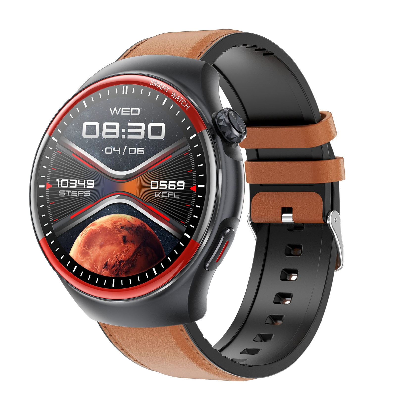 Nkmbld Fitness Watches for Women Smart Watch 1.43inch 360x360 Display Screen Smart Watches for Android Phones Smart Fitness Watch, Multicolor