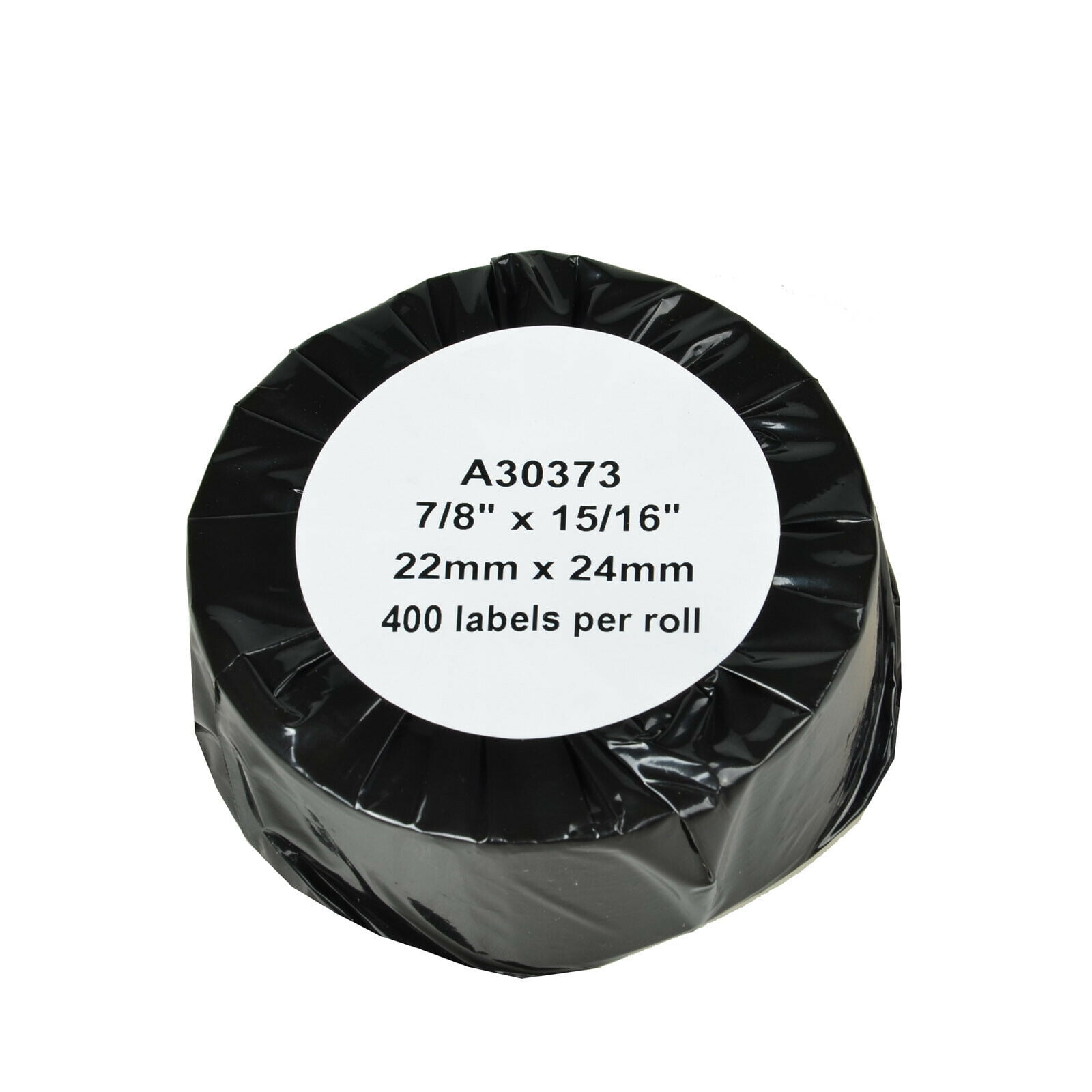 GREENCYCLE 8 Roll (400 Labels/Roll) Price Tag Rat Tail Style Multipurpose Labels Compatible for Dymo 30373 7/8" x 15/16"(22mm x 24mm) LabelWriter Printer,BPA Free
