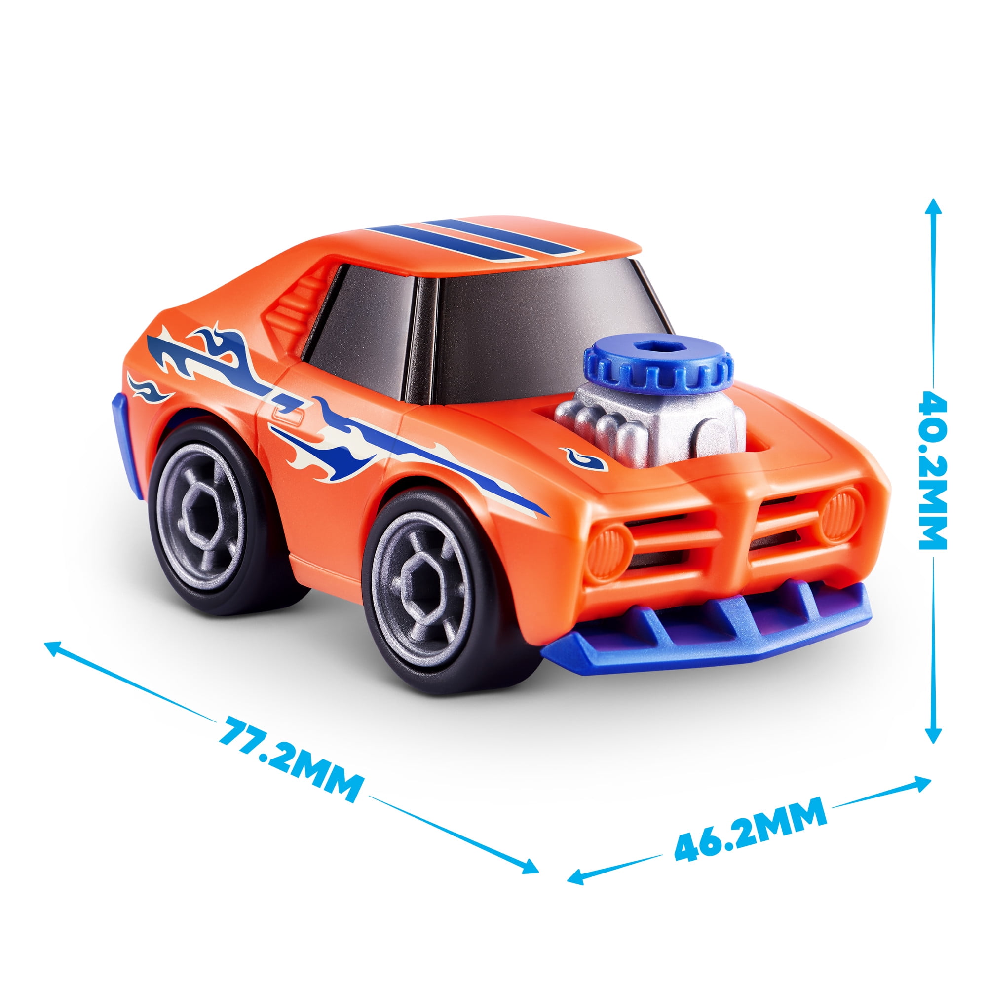 5 SURPRISE MakeARacer Race Car Vehicle Themed Novelty Unboxing Toy Collectible Minis by ZURU  (图4)
