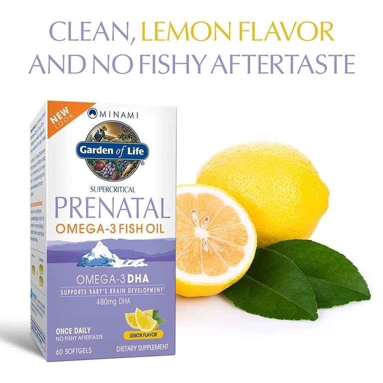 Garden of Life Prenatal DHA Omega 3 Fish Oil - Minami Natural