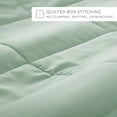 thumbnail image 6 of Noble Linens 8-Piece Aqua Bed in a Bag Microfiber Bedding Set, Queen, 6 of 16