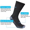 thumbnail image 3 of Calcetines de trabajo APTYID para hombre, con control de humedad y acolchado, paquete de 6, 3 of 8