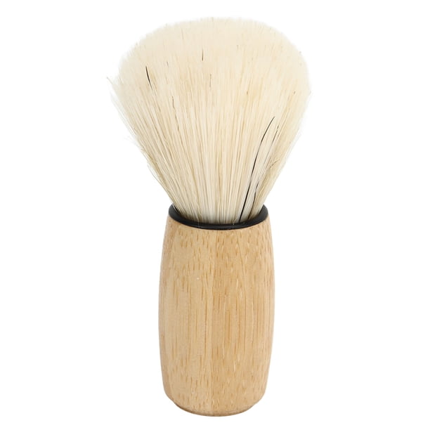 Brocha De Afeitar Para Barba, Herramienta De Aseo Con De Madera Segura Para Cabello , Brocha De Afeitar Para Hombres Para Viajes