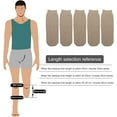 thumbnail image 4 of HUGFEGWE 5pcs Stump Socks Set Portable Soft Breathable Elastic Cotton Protective Amputee Socks for Daily Life CJB91-71537, 4 of 9