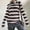White, variant on Basic T Shirts for Women Spring Summer Casual Tees Loose Long Sleeve Crewneck Striped Tops