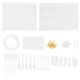 thumbnail image 5 of Molde de joyería DIY 127 unids/Set Kit de Molde de Silicona Herramientas de fundición de joyería DIY Collar Pulsera Pendiente Colgante Conjunto de Herramientas, 5 of 14