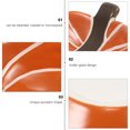 thumbnail image 3 of Shisuyan 1 Pc Halloween Creative Personalized Breakfast Plate Household Ceramic Tableware (Yellow), 3 of 9