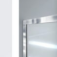 thumbnail image 4 of DreamLine Infinity-Z 36 in. D x 60 in. W x 78 3/4 in. H Sliding Shower Door Base and Wall Kit, 4 of 11