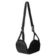 thumbnail image 2 of Hamac pour pieds d'avion, repose-pieds réglable et portable, pour bureau, repose-pieds sous le bureau, noir, 2 of 4