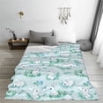 thumbnail image 5 of Sikiie Rabbit And Dragonfly Ultra-Soft Micro flannel Blanket Luxury All Seasons Warm Blanket for Bedding Sofa and Travel (4 sizes)-40"x30", 5 of 7