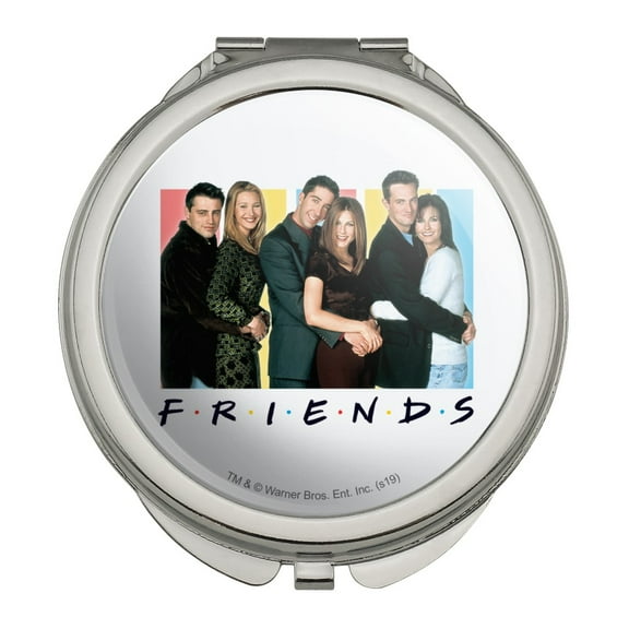 Friends It's All About Friends Compact Travel Purse Handbag Makeup Mirror