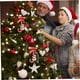 thumbnail image 3 of Decoraciones para árboles de Navidad con bastón de caramelo, adorno colgante de Papá Noel, colgantes de muñeco de nieve con lazo, decoración para árbol de Navidad, 6 uds., 3 of 5