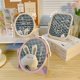 thumbnail image 3 of Espejos de maquillaje con soporte de escritorio Ins, bonitos espejos de tocador rectangulares ovalados giratorios para mujer, decoración del dormitorio y el hogar, 3 of 6