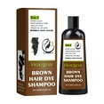thumbnail image 3 of KeirineCC Black Hair Dye Shampoo 3 in 1 for Gray Hair, Hair Color Shampoo for Women Men Grey Hair Coverage, Herbal Ingredients Champu Con Tinte Para Canas 100ml (Brown), 3 of 6