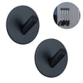 thumbnail image 2 of 2 ganchos autoadhesivos para toallas, ganchos de pared, ganchos antideslizantes de acero inoxidable resistente al agua para colgar batas de cocina, toallas de baño, palos para el hogar en la pared Adepaton 2035009-6, 2 of 9