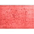 thumbnail image 1 of Ahgly Company Indoor Rectangle Abstract Red Contemporary Area Rugs, 6' x 9', 1 of 4