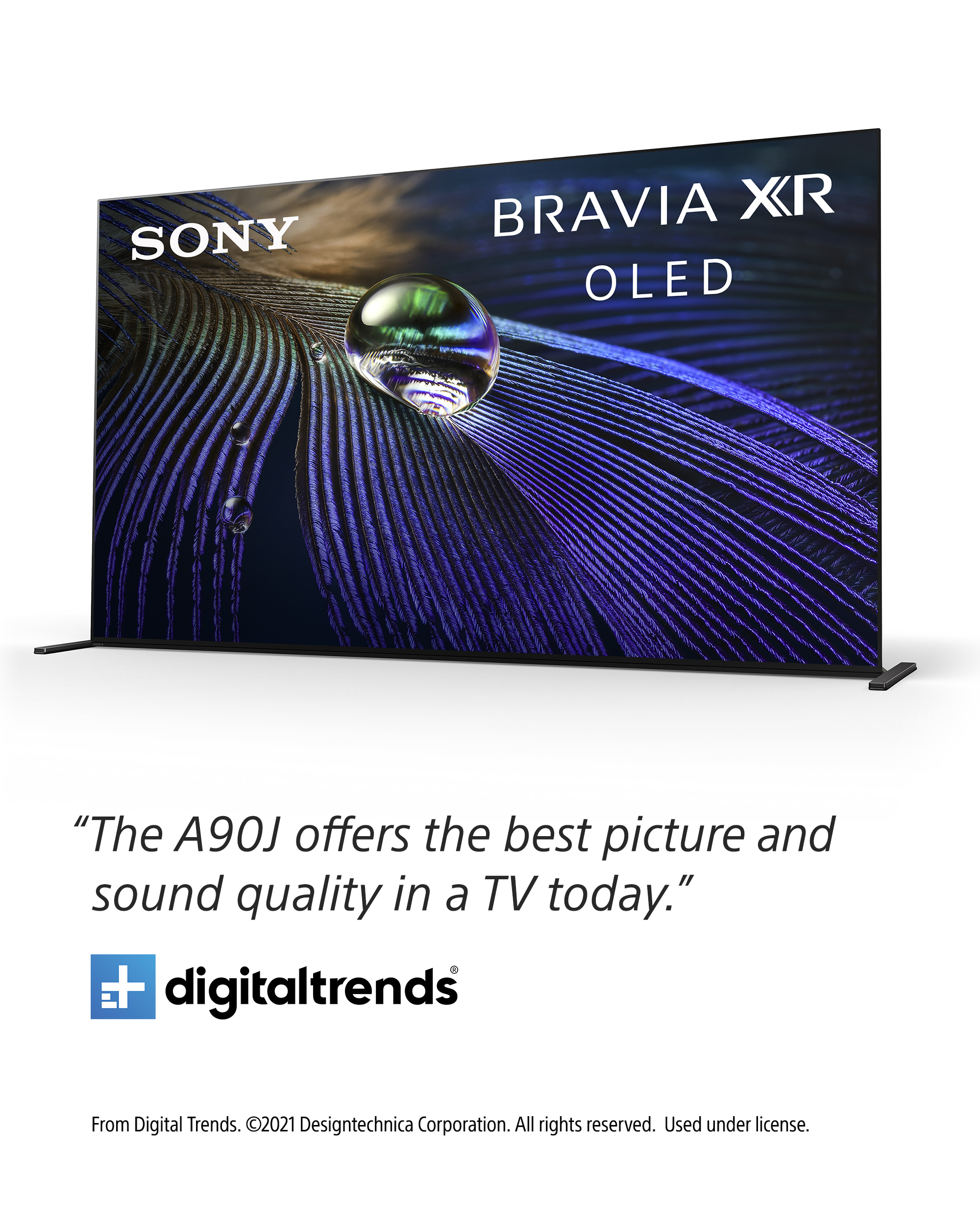 Sony XR55A90J 55" A90J Series BRAVIA XR OLED 4K UHD Smart TV with Dolby Vision HDR (2021) - image 5 of 21