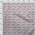 thumbnail image 2 of oneOone Cotton Poplin Light Purple Fabric Cloud & Bird Cartoon Sewing Craft Projects Fabric Prints By Yard 42 Inch Wide, 2 of 4