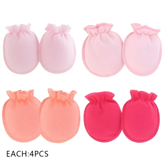 TELOLY 16Pcs Baby Mittens,Breathable Comfort Baby Mittens Newborn,Playtime Companion Newborn Mittens,Style1