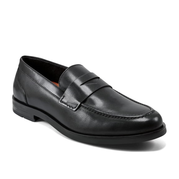 Rockport Mens Soren Slip On Penny Dress Loafers Dark Brown Leather Size 9.5M NIB