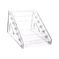 thumbnail image 4 of BELOVING Acrylic Display Rack Display Riser Clear Holder for Badges Toys Collectibles 7 Tier, 4 of 10