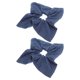 thumbnail image 1 of OUNONA 2Ud Elásticas De Mezclilla Vintage Para Mujer Accesorios De Cuadrados Versátiles, 1 of 8
