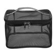 thumbnail image 2 of Mesh Toiletry Pouch Suitable For Outdoor Use Designed For Friends In Black Color For Makeup Storage 1Pc, 2 of 5
