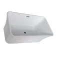 thumbnail image 5 of Dreamwerks 66.9 in. Acrylic Rectangular Flat-bottom Not-Whirlpool Bathtub in Glossy White, 5 of 9