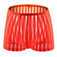 thumbnail image 2 of ylioge Mens See-Through Boxers Briefs Lightweight Mid Waisted Underwear Breathable Stripe Printed Stretchy Basic Boxers, 2 of 8