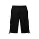 thumbnail image 2 of Ceisia Men's Multi-Pocket Cargo 3/4 Pants Loose Straight-Leg Workwear Shorts with Drawstring Cuffs for Summer Black XXL Gifts, 2 of 4