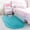 Blue, variant on Clearance below $5 Carpet Soft Oval Memory Foam Bath Bathroom Bedroom Floor Shower Mat Rug