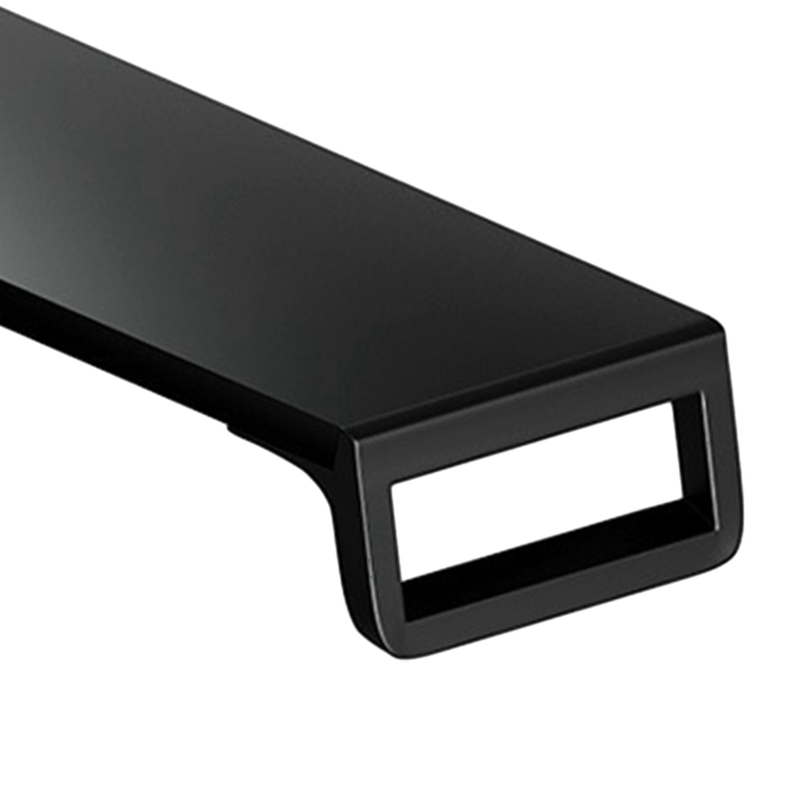 Wzmzjy Computer Monitor Riser, Monitor Stand Desk for Printer Monitor Desktop Shelf for black
