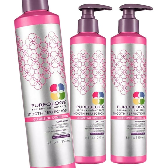 Pureology Smooth Perfection Cleansing Conditioner 8.5 fl oz/250 ml - Pack of 3