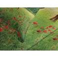 thumbnail image 4 of Ambesonne Horse Quilted Bedspread Set 3 Pcs, Landscape Rural Scene, Queen Size, Multicolor, 4 of 5