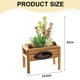 thumbnail image 2 of Macetas de madera, suculentas de simulación, bonsái, adornos creativos, flores, decoración de interiores, plantas verdes artificiales, 2 of 5