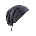 thumbnail image 2 of Women's Muslim Elastic Band Ethnic Hijab Solid Color Adjustable Small Cap Tube Cap Wrapped Turban Cap Lace Up, 2 of 3