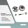 thumbnail image 2 of For Husqvarna 340 345 350 Clutch D Clutch Kit Chainsaw Clutch Set Clutch Sprocket D Needle Bea, 2 of 5