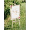 thumbnail image 5 of Darling Souvenir MADE WITH LOVE PersonalizedWelcomeSignFor Bridal Shower,Watercolor Flower With Border,Bridal Shower Collection Great For Your Celebrations- 18x 12, 5 of 5