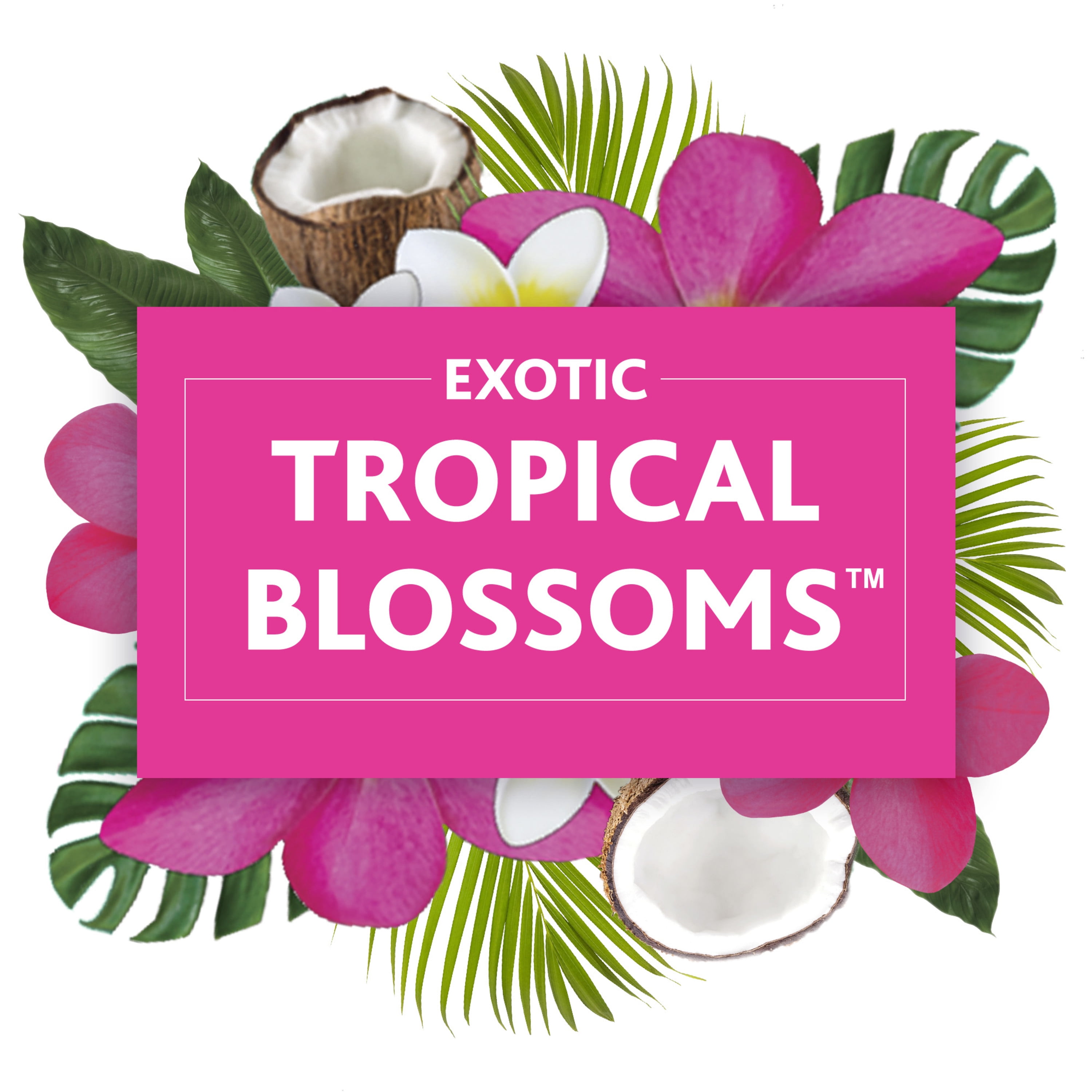 Glade Automatic Spray Ricarica, Fragranza Exotic Tropical Blossom, Formato  Scorta, 1 Confezione da 4 X 269 ml
